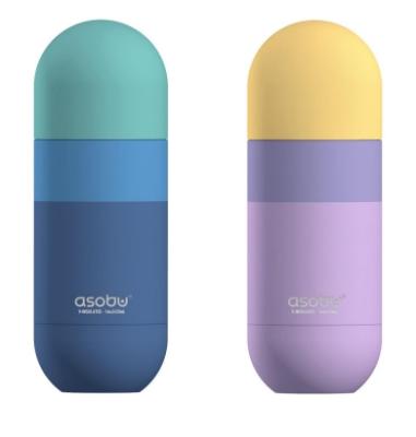 아소부 스텐 진공 보온보냉 텀블러 420ml 오브 파스텔 외 2종 택1