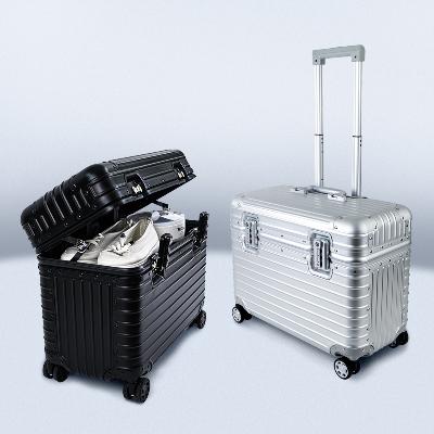 [베르만] 파일럿 풀 알루미늄 루프 기내용 여행용 캐리어 49cm(18인치)