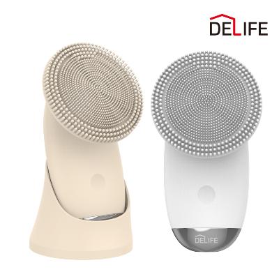 [디라이프] 소프티 실리콘 진동 클렌저 SMA-VC200M(화이트),DLA-VC200M(아이보리)