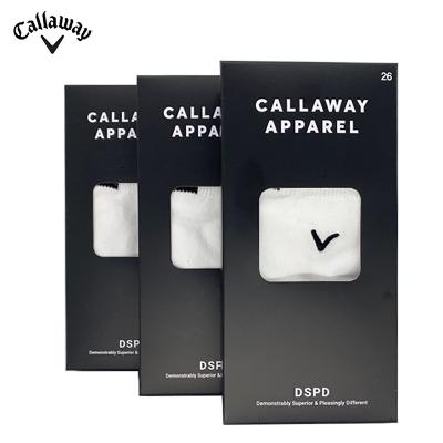 [캘러웨이] APPAREL 남성용 중목 양말 3세트