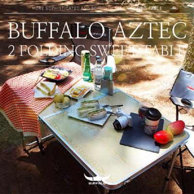 [버팔로] 아파치 2폴딩 캠핑 테이블 (높이조절가능)