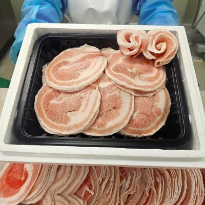 [에이징그라운드] 대용량 듀록 흑돼지 눈꽃삼겹살 800g x 1팩