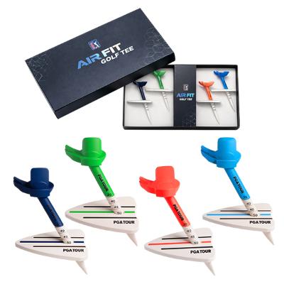 [PGA투어] 에이밍 컨트롤 높이조절 에어핏 골프티 4P 세트