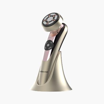 웰더마 냉온 EMS 갈바닉 고주파 마사지기 뷰티 디바이스