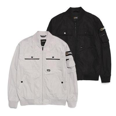 [내셔널지오그래픽] 소매포켓 블루종점퍼  N236UJP320