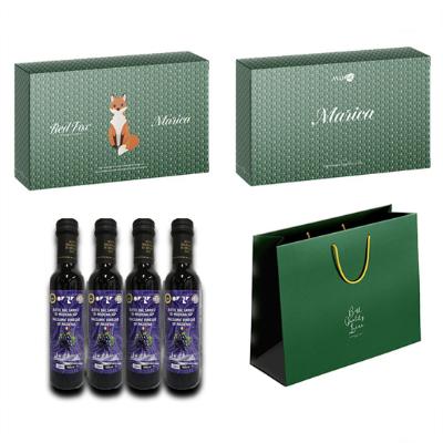 [아보아칸] 레드폭스(발사믹4) 발사믹식초 250ML*4EA 선물세트+선물박스+쇼핑백증정