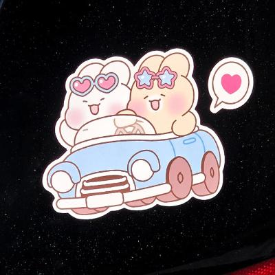 귀여운 슈야토야 캐릭터 자동차 리무벌 데코 스티커 / 차량용 다용도 리무버블