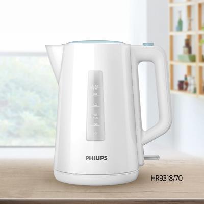 필립스 3000 시리즈 무선 전기 주전자(1.7L) 화이트 HD9318/70