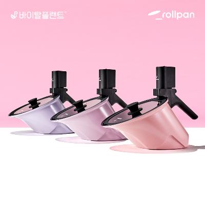 [바이탈플랜트] 롤팬 뉴오리지널 자동회전냄비 25cm_봄에디션