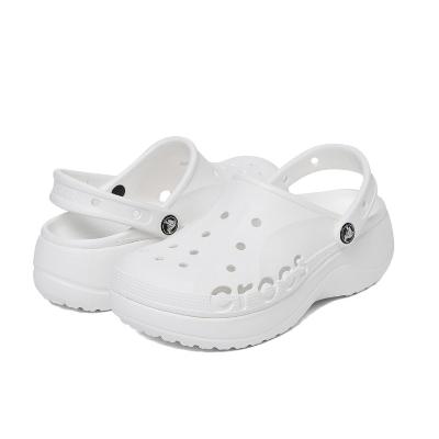 26년 신상품 크록스 바야 플랫폼 샌들 화이트