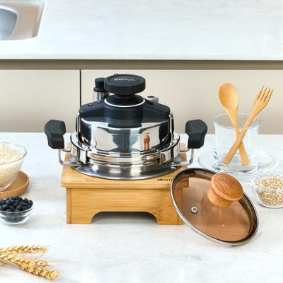 [도무스] 스테인리스 1-2인용 미니 압력솥 DP-1303FT