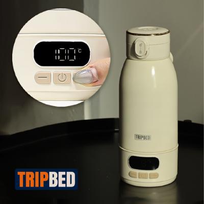 [트립베드] 휴대용 무선 가열식 전기포트 히팅텀블러100 JR08PRO MAX