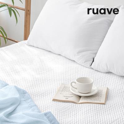[루아베] 여름 매트리스 듀라론 냉감패드 화이트_패밀리 싱글+퀸(SS+Q)