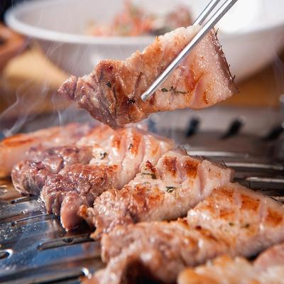 [에이징그라운드] 프리미엄 특수부위 흑돼지삼겹살 쫀삼겹 500g