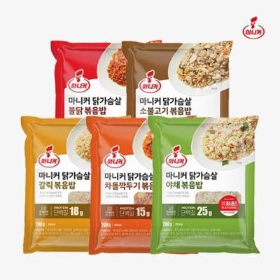 [마니커] 닭가슴살 볶음밥 200g x 5ea
