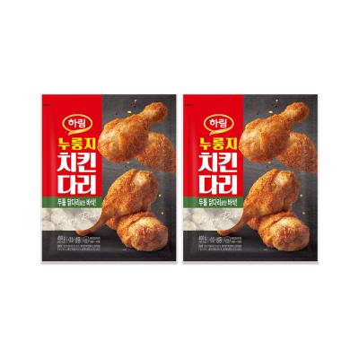 [하림] 누룽지 치킨다리 400g 2개 세트