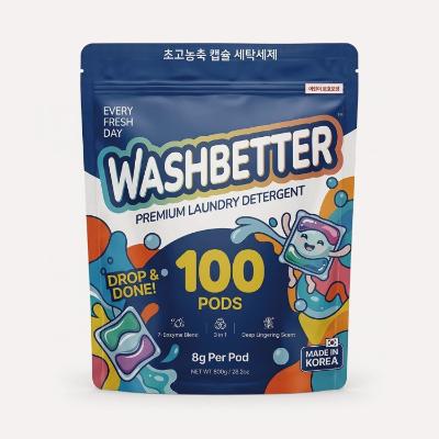 워시베러 초고농축 캡슐세제 100개입 드럼일반겸용