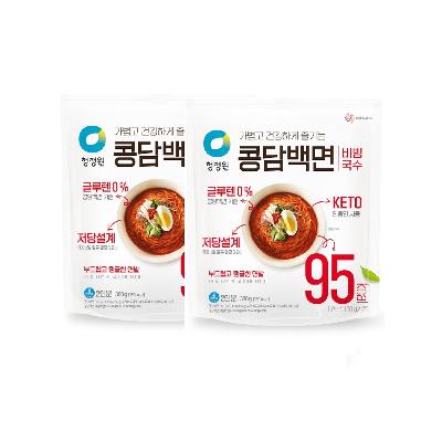[청정원] 콩담백면 비빔국수 380g x 2봉