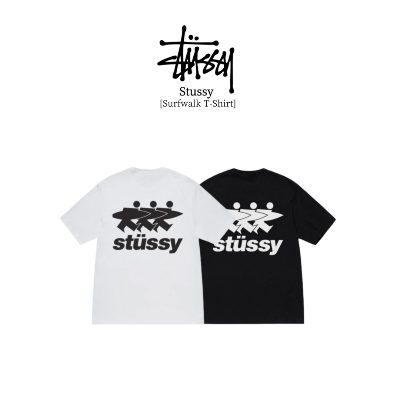 [STUSSY]스투시 서퍼 반팔_25년 재고 할인