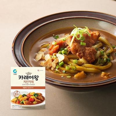[청정원] 카레여왕치킨160g