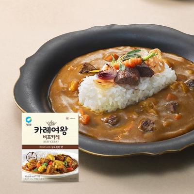 [청정원] 카레여왕비프160g