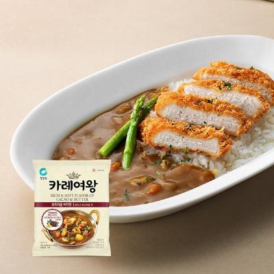 [청정원] 카레여왕 부드러운 버터맛 108g