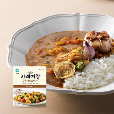 [청정원] 카레여왕구운마늘양파160g