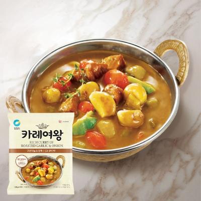 [청정원] 카레여왕마늘양파108g