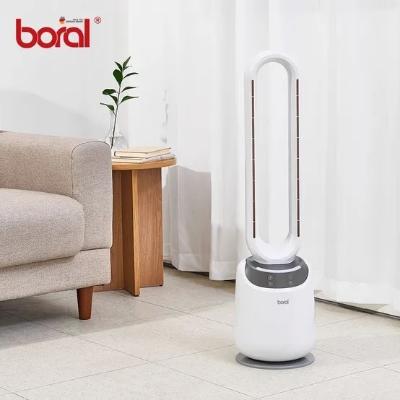 [보랄] LED 날개 없는 선풍기 리모컨 무드등 저소음 타워형 BR-260BLF