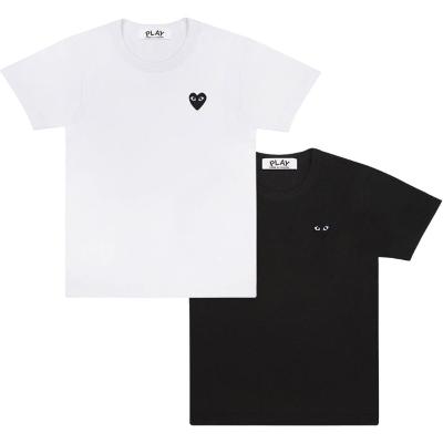 꼼데가르송 블랙와펜 하트 로고 남녀공용 반팔티 (S~XXL)