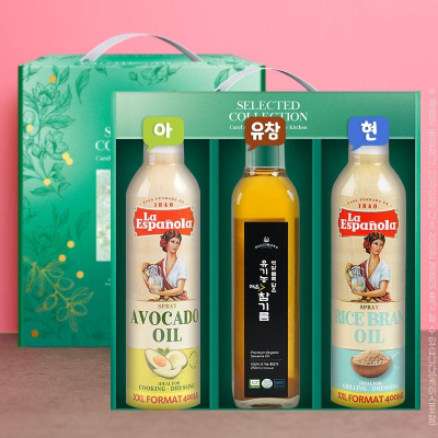 [포스티보나] 참기름 스프레이 400ml 3종 (유기농저온참기름250ml,아보카도400ml,유기농올리브유400ml)