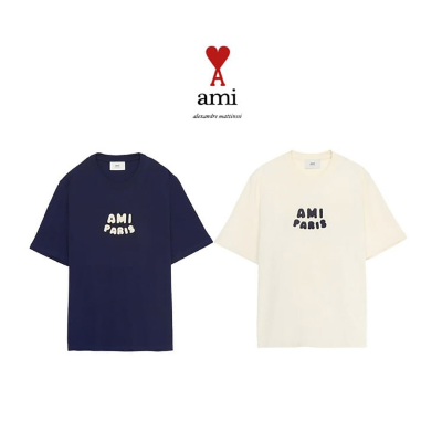 [ami] 아미 PARIS 패치 반팔