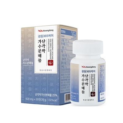 [광동] 365케어 난각막 가수분해물 (60정)/달걀껍질에서 찾은 관절건강