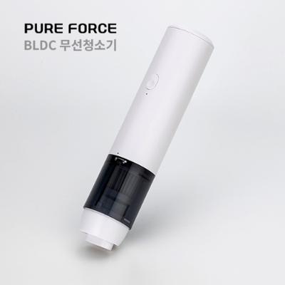 [퓨어포스] 차량용 BLDC 2in1 무선청소기, 컴푸레셔기능 추가