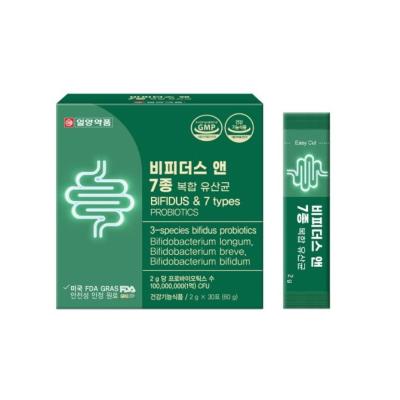 [일양약품] 비피더스 앤 7종 복합유산균 (30포)
