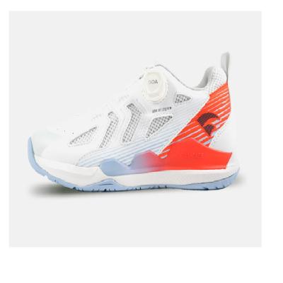 비트로 남녀공용 배드민턴화 팬트라 (WHITE&NEON ORANGE) 보아 핏 시스템
