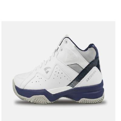 비트로 남녀공용 테니스화 와이드핏 미드컷 와이드 아더5 (WHITE&NAVY)